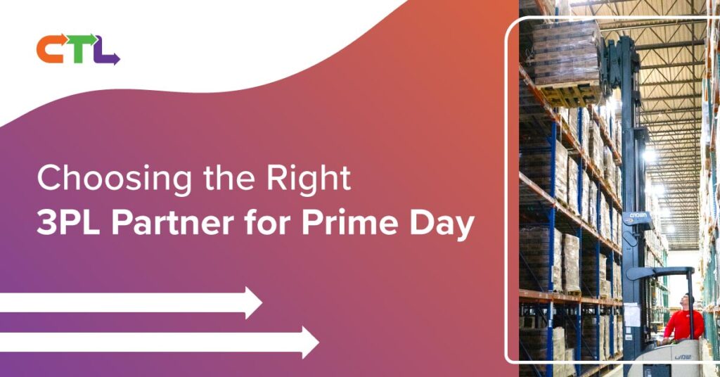 Choosing the right 3PL partner infographic by CTL Global